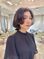 ビュートリアム 南青山(BEAUTRIUM)&nbsp;レイヤーショートウルフ　レイヤーボブ　大人ボブ　ウルフカット