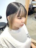 ラヴェストバイフレイスウェル(LOVEST by frace well)&nbsp;イメチェン☆カジュアルフルバング前髪インナー×ベージュ