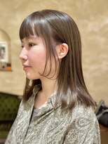 ビュートリアム265(BEAUTRIUM 265) 銀座/ボブ/ロブ/ベージュ/外はね/ブリーチなし/ストレートヘア