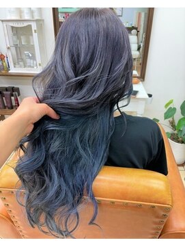 シャルティア(SHALLTIA) インナーカラー2【山口市ダブルカラー】【山口ヘアカラー】