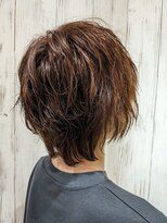 アース 三田南ウッディタウン店(HAIR&MAKE EARTH)&nbsp;大人可愛い♪ショートボブウルフカット小顔マッシュウルフ　3/19