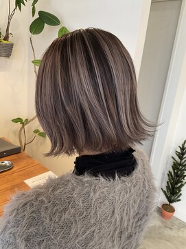 ヘアーサロン ツミキ(HAIR SALON TSUMiKi) 外ハネバレイヤージュ