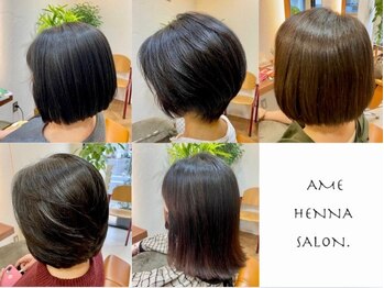 AME HENNA SALON．【アメヘナサロン】
