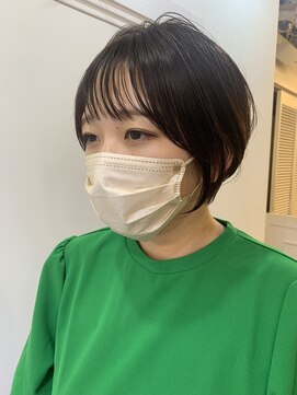 トッカ ヘアアンドトリートメント 難波店 小顔似合わせカット愛されクールショート20代/30代40代50代/難波