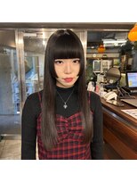 ギフトサニーサイド(gift sunny side)&nbsp;黒髪姫カット＊