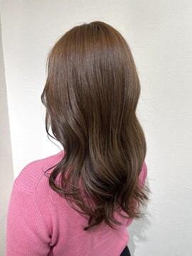 ヘアー ホスピタル ソアン(hair hospital soan) 赤み消し  ×  ベージュ