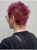 ハイトーンベリーショート髪型20代30代40代50代明るめバズカット