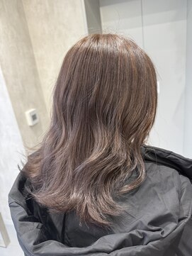 シェア 天王寺(share) グレージュカラー/ブリーチ1回/天王寺