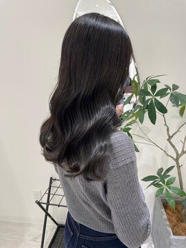 ジーナ 本八幡(Zina) 髪質改善＊ロングレイヤーグレーベージュ＊美髪【Zina本八幡】