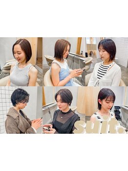 【福山駅徒歩6分】大人女性に人気のハンサムショート/丸みのあるショートボブもお任せください