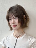 ロンドブルーム 天神大名店(Lond Bloom) 10代20代30代韓国ボブ髪質改善切りっぱなしボブ似合わせカット