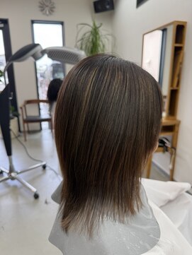 ラボ ヘアー(lab hair) ストレート/髪質改善/縮毛矯正/ハイライト/ウルフ