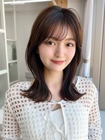 ラルユー 金山(LallYou)&nbsp;大人可愛いフェミニンなレイヤーミディヘア