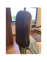 エルサフィロ キタハマ(el zafiro kitahama)&nbsp;20×30×40代×似合わせカット×アッシュグレージュ×ツヤケア