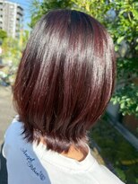 セットアップ 倉敷美和店(SET-UP) 愛されボブ/切りっぱなしボブ/くびれヘア/ラベンダーブラウン