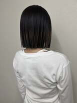 ロックス バイ マグ 松本(rocks BY MAG)&nbsp;フェイスフレーミングボブインナーカラーボブ切りっぱなしボブ