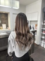 ガルボヘアー 桟橋店(garbo hair)&nbsp;プルシールエクステハイライト高知美容院