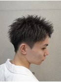 メンズスパイキーショート短髪