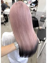 リノート バイ エゴル 太田川(Linoet by ENGOL)&nbsp;新美蓮/ピンク/ハイトーン/ブリーチ/エンドカラー