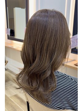 ロビー(LOBBY) オリーブベージュ×ナチュラルハイライト