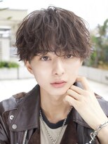 エデアンホンテン メンズサロン(EDEAN 本店 （旧：EDEAN 上通）)&nbsp;熊本ラウンドマッシュ無造作ヘアシャドウパーマスパイラル