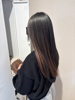 パプス ド コワフュール 川西能勢口店(Pap's de coiffeur)&nbsp;ナチュラルな色味でアンブレラカラー＊