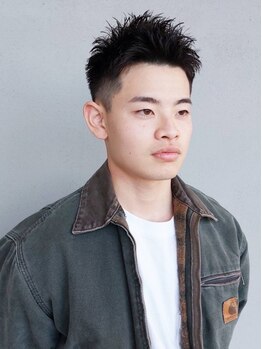 メンズ美容室 GOOD SHAPE 甲府昭和【グッドシェイプ】メンズカット/メンズパーマの写真/【メンズカット+炭酸パック￥5,900】再現性が高く、扱いやすいトレンドStyleをご提案！毎朝のセットも簡単★