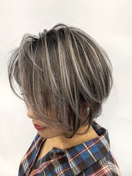 リコヘアー(LiCO HAIR) 那覇/イメチェン/ピンクベージュ/アンブレラカラー/前髪