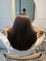 クラウンドット 銀座(crowndot) 髪質改善トリートメント×縮毛矯正【東銀座,銀座美容室】