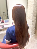 ヘアーデザイン ビビッド(HAIR DESIGN VIVID)&nbsp;垢抜けカラー/ブラウンカラー/艶カラー/酸性ストレート/ロング