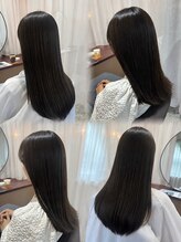 《stylist 西田 乃那》髪質改善ストレートお任せください^ ^