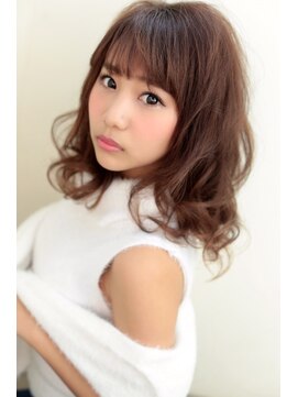 ヘアーデザイン リマ(Hair Design Lima) 『Lima』大人可愛いウェーブとろみベージュカラー