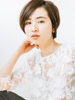 フィルムス 田町芝浦(FILMS)&nbsp;グランマッシュ/細めハイライト/ショート/白髪ぼかし/前髪/田町