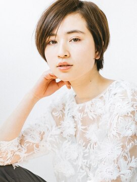 フィルムス 田町芝浦(FILMS) グランマッシュ/細めハイライト/ショート/白髪ぼかし/前髪/田町