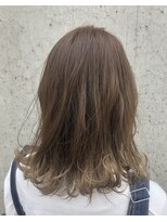 ヘアデザインハレ(hair design HARE)&nbsp;柔らかベージュカラー