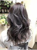 ラベンダーカラーハイライト【cherie池袋】