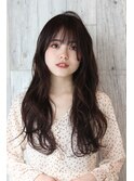 デジタルパーマで簡単スタイリングうるツヤ愛されウェーブロング