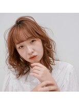 キャピタル(CAPITAL)&nbsp;オレンジ×レイヤーカット