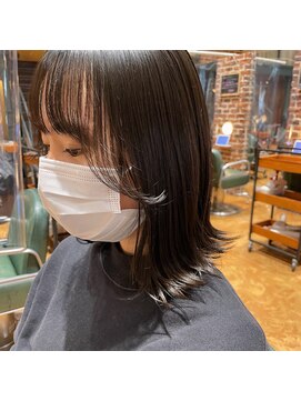 チップタップ 町田店(tip top) シースルーバング × お顔周りカット   #韓国ヘア