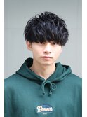 【緩めスパイラルパーマ】前下がりマッシュ  パーマ初心者向け