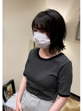 ヘアアンドスペース ベロン(hair&space velon) 外ハネレイヤー