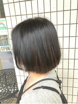 スタジオ アルファプラス 日暮里店(studio α+) 30代40代50代◎大人ナチュラルショートボブ　日暮里