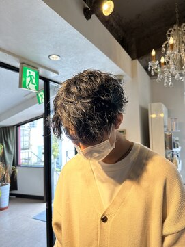 アイズ 海老名(AIZU) メンズカット波巻きスパイラルパーマ波巻きパーマツイストパーマ