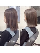 リアン 四条大宮店(Lien) 『髪質改善』カラーエステ(白髪染め、グレイカラー対応)