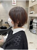 丸みショートボブ