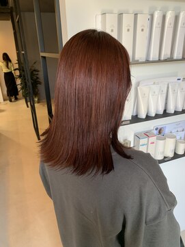 ライリー(riley) ピンクブラウンカラー