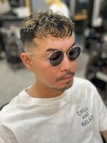 フランクスバーバーリザーブ 人形町店(FRANK’S BARBER RESERVE) クロップメッシュSTYLE y