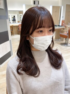 オリーブスバイネオリーブ(Olive's by neolive) ＊レイヤーカット＊(くびれヘア/顔周りカット/根元パーマ)