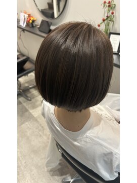 エスデザイン(es design) 酸熱トリートメント×オリーブベージュ