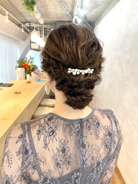 サンルーム(SUN room) アップスタイル シニオンアレンジ moro